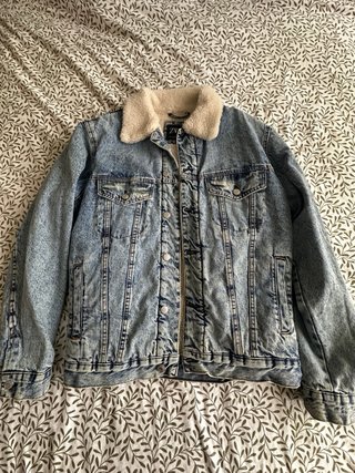 Chaqueta Tejana con Borrego Zara