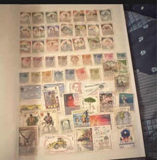 Collezione francobolli vintage anni 60-90