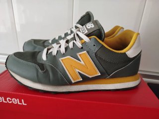 Zapatillas New Balance 500 Verde/Amarillo