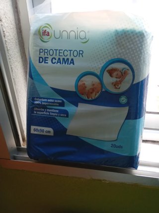 Paquete de 20 Protectores de Cama Ifa Unnia