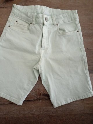 PantalónZara 11/12 años Corto Vaquero Zara Verde