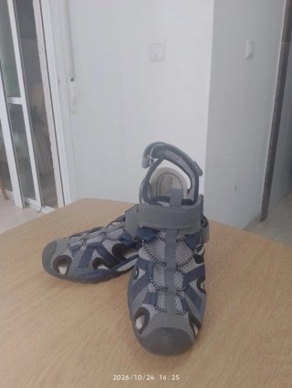 Sandalias Geox Respira Talla 38 Grises