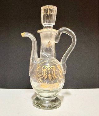 Vinajera de Cristal de la Granja SXVIII/XIX