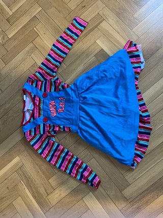 Disfraz de Chucky para Niña