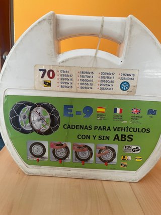 Cadenas de Nieve E-9 para Vehículos