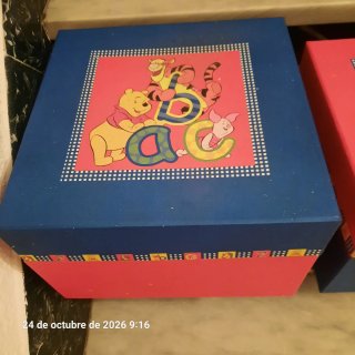 Set de 3 Cajas Decorativas Disney