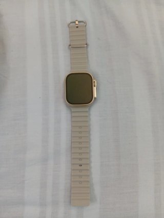 Reloj inteligente con correa de silicona