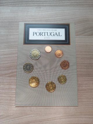 Portafoglio Serie Euro Portogallo 2008 FDC