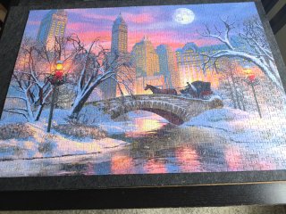 Puzzle Paisaje Invernal Central Park