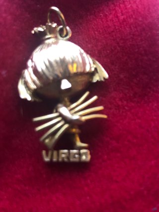 Colgante Zodiaquito Virgo Oro 18K