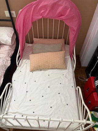 Cama Infantil Extensible IKEA Blanca