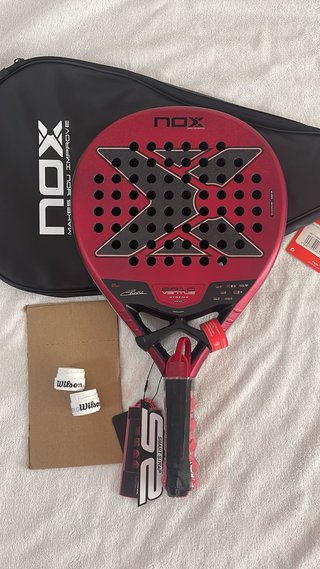 Pala de pádel Nox Ventus EA-10 12k Hybrid 2026