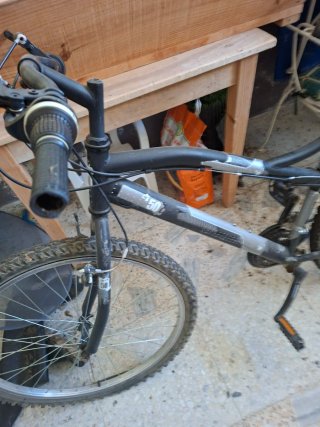 Bicicleta de Montaña Negra