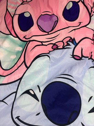 Ropa de cama de Stitch y Angel