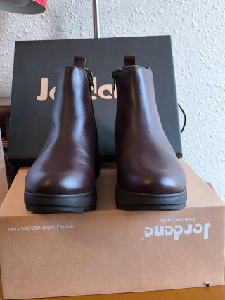 Botines Jordana de Piel Marrón