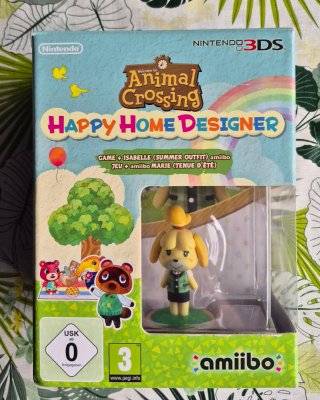 Animal Crossing Happy Home Designer + Amiibo 3DS