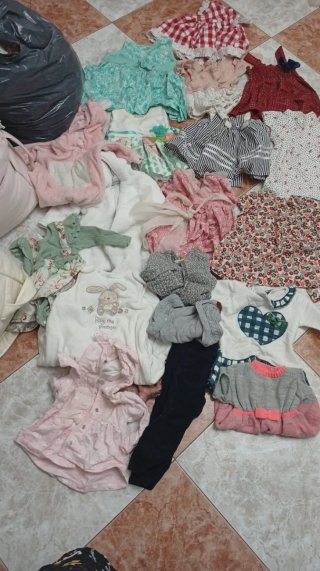 Lote de ropa para bebé niña de 0 mes a 12 mes