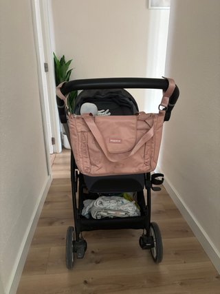 Bolso para carrito Mayoral rosa