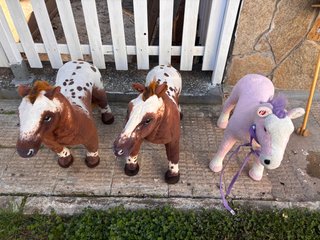 Set de 3 Ponis de Juguete