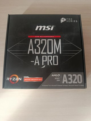Placa Base MSI A320M-A PRO Rz5 Disipador