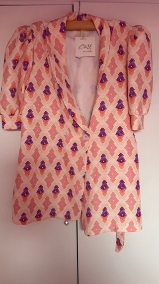 Conjunto Chaqueta y Pantalón Estampado