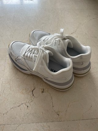 Zapatillas Deportivas Zara Blancas Talla 40