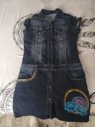 Vestido Vaquero Desigual Talla 42