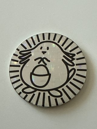 Moneda Pokémon Chansey Base Set 1999
