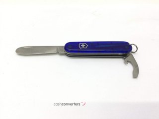 herramienta multiusos victorinox navaja suiza multiusos azul translúcido