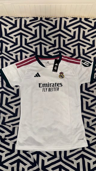 Camiseta Real Madrid Mujer Adidas Talla XL