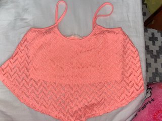 Top Rosa con Textura