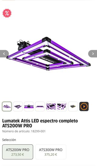 Lumatek Attis LED ATS200W PRO