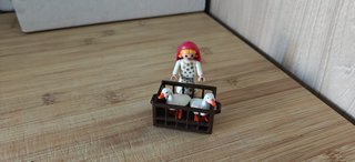 Figura Playmobil Niña con Gansos