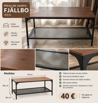 Mesa de centro IKEA FJÄLLBO