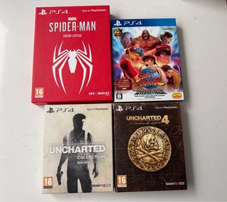 Lote 4 Juegos Edición Especial PS4