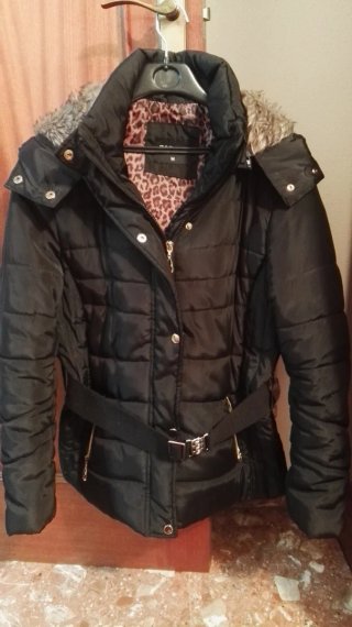 Abrigo Zara Negro Talla M