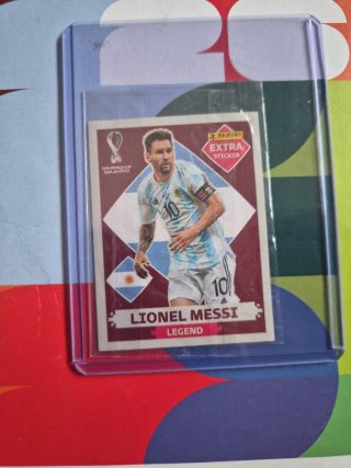 Cromo Panini Lionel Messi Legend Qatar 2022
