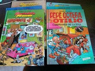 6 Tebeos "Grandes del humor"