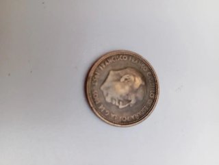 Moneda antigua Francisco Franco 1953