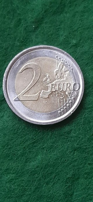 Moneta da 2 Euro circolata