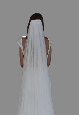 Velo de Novia de Tul Plumeti