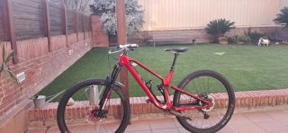 Bicicleta de Enduro de Carbono