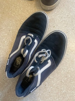 Zapatillas Vans bajas azul marino