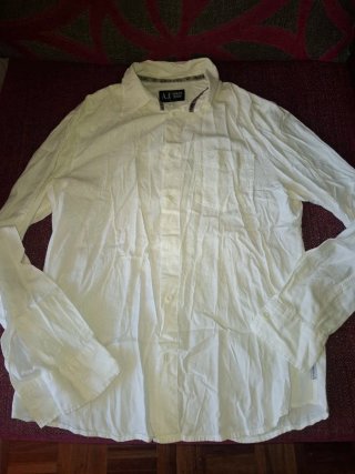 Camisa Armani Jeans Blanca