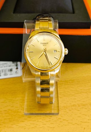 Tissot PR 100 34mm PVD de oro amarillo