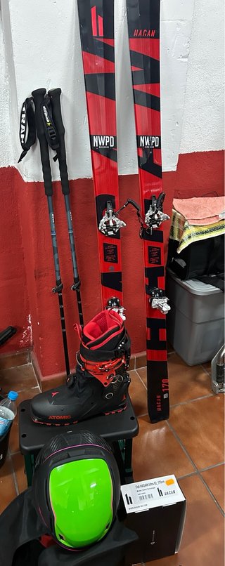 Equipo Completo Esquí de Montaña (Skimo)