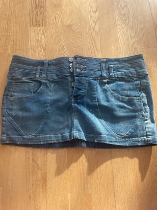 Minifalda vaquera Lefties azul