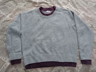 Jersey Mango Gris y Morado