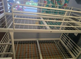 Litera Infantil Metálica Blanca