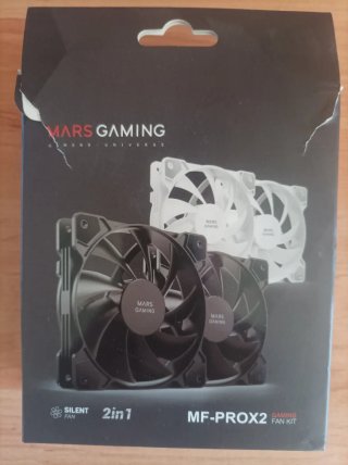 Kit 2 Ventiladores Mars Gaming MF-PROX2